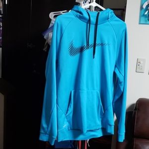 Blue nike hoodie